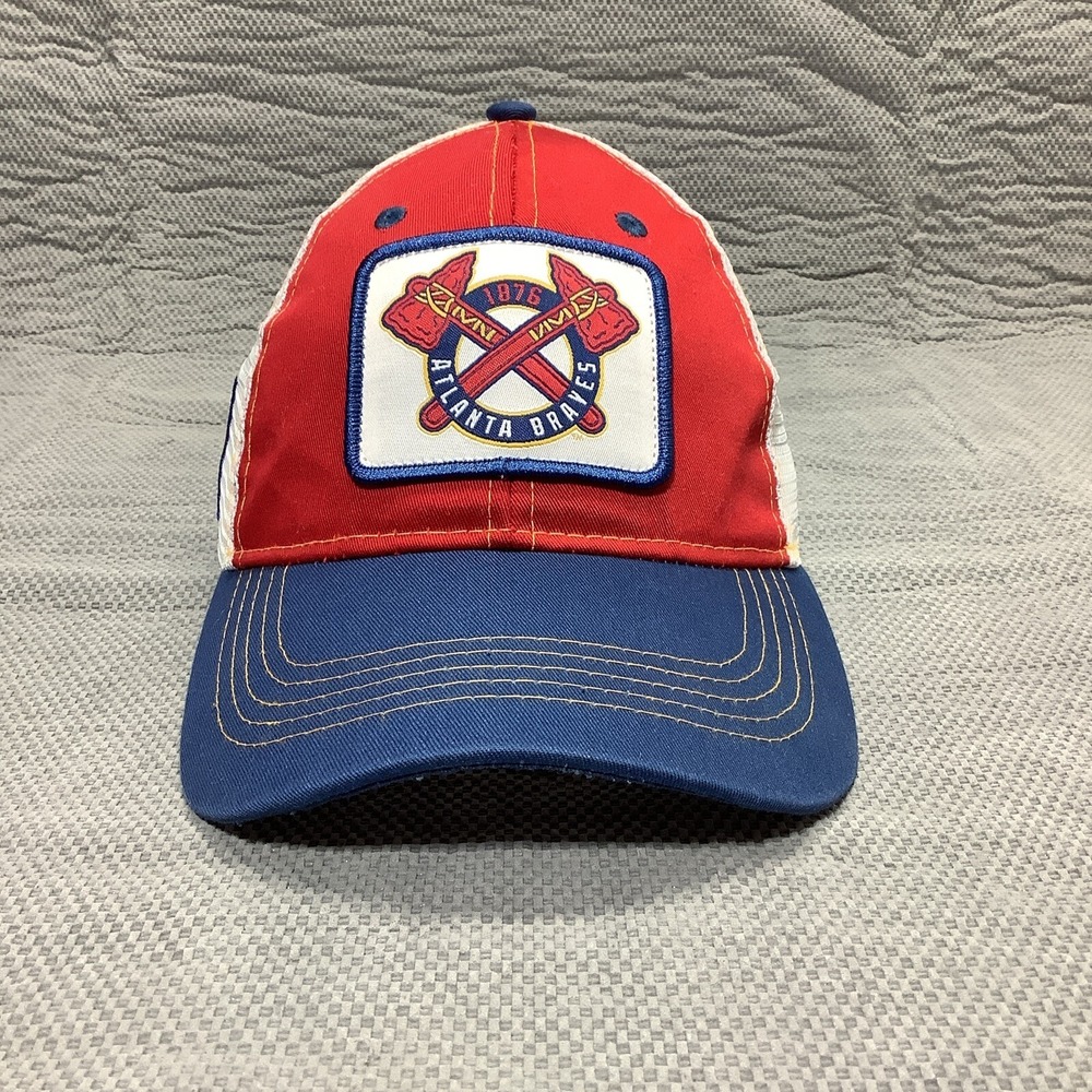 Atlanta Braves Hat Napa Chop On Snapback Mesh Cap By Chase Elliott Trucker Hat